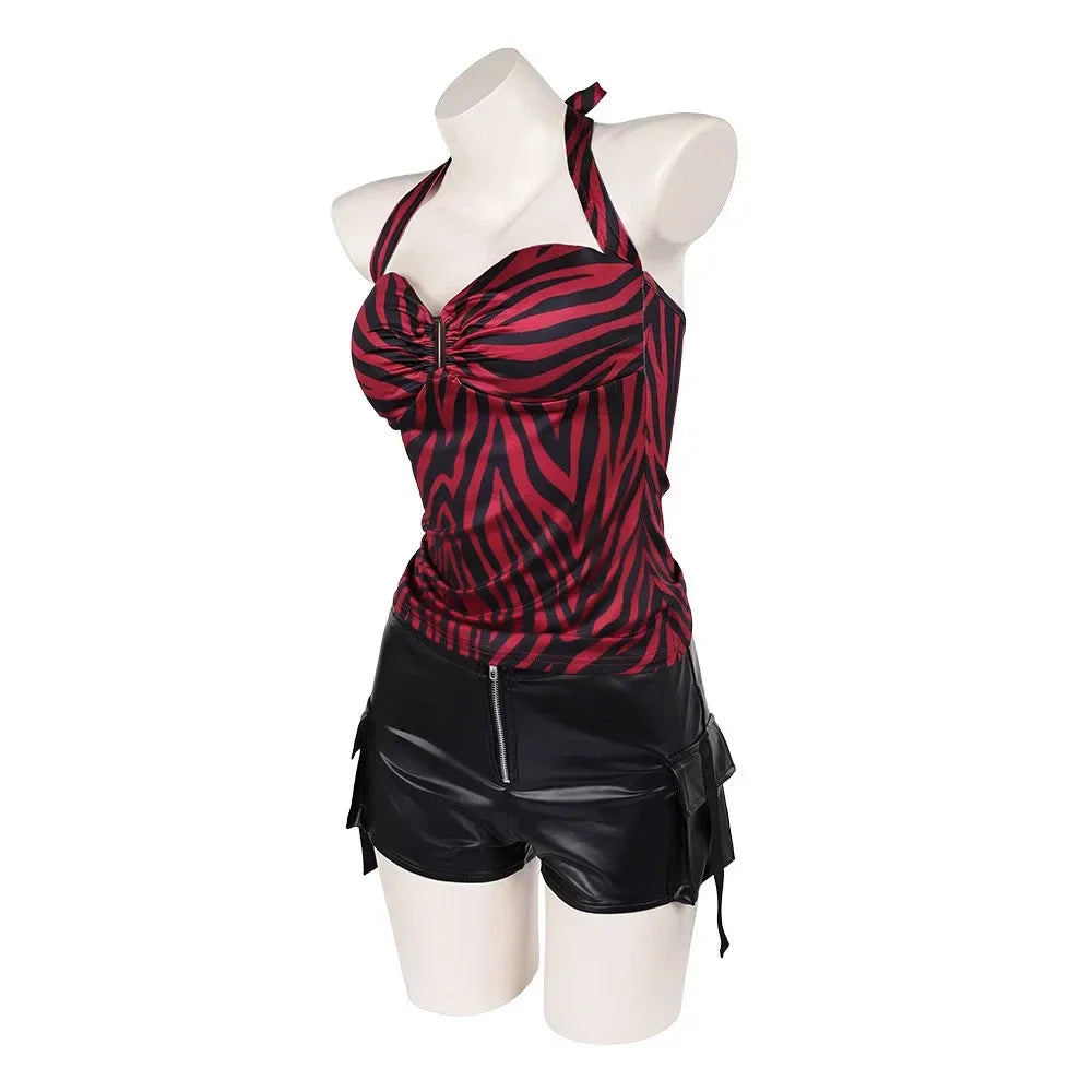 Nikki's Freaky Red Zebra Set