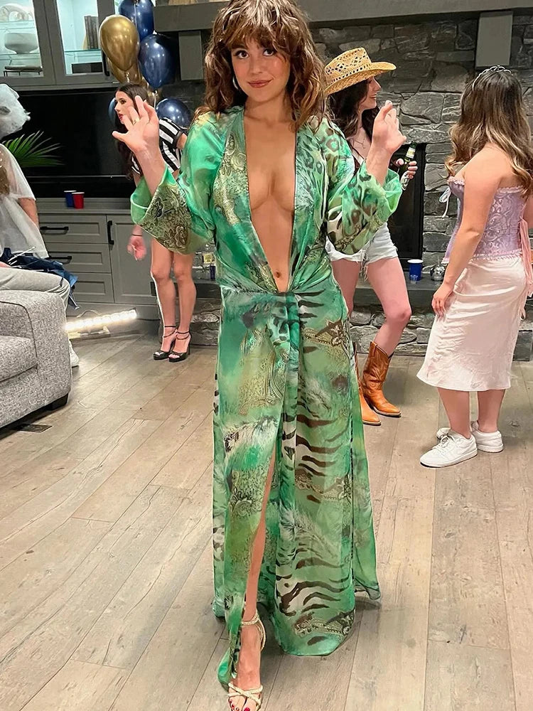 Allie's Green Dress