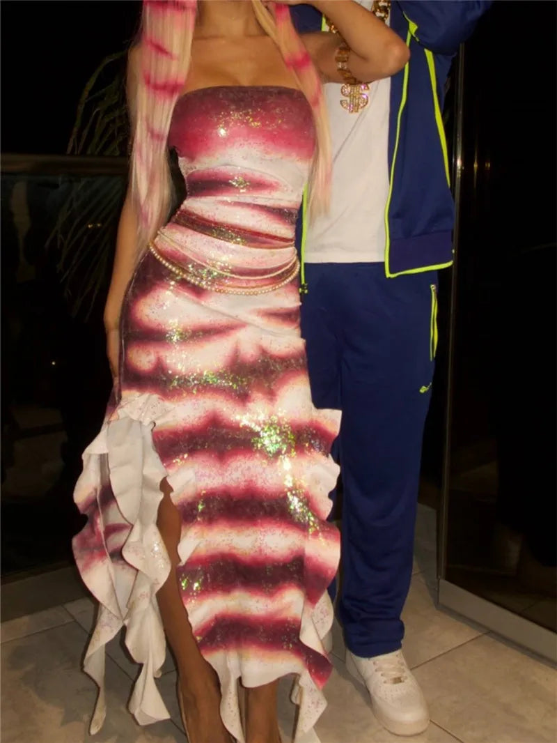 Oscar's Neon Stripe Fish Tracksuit