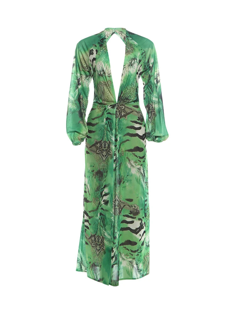 Allie's Green Dress
