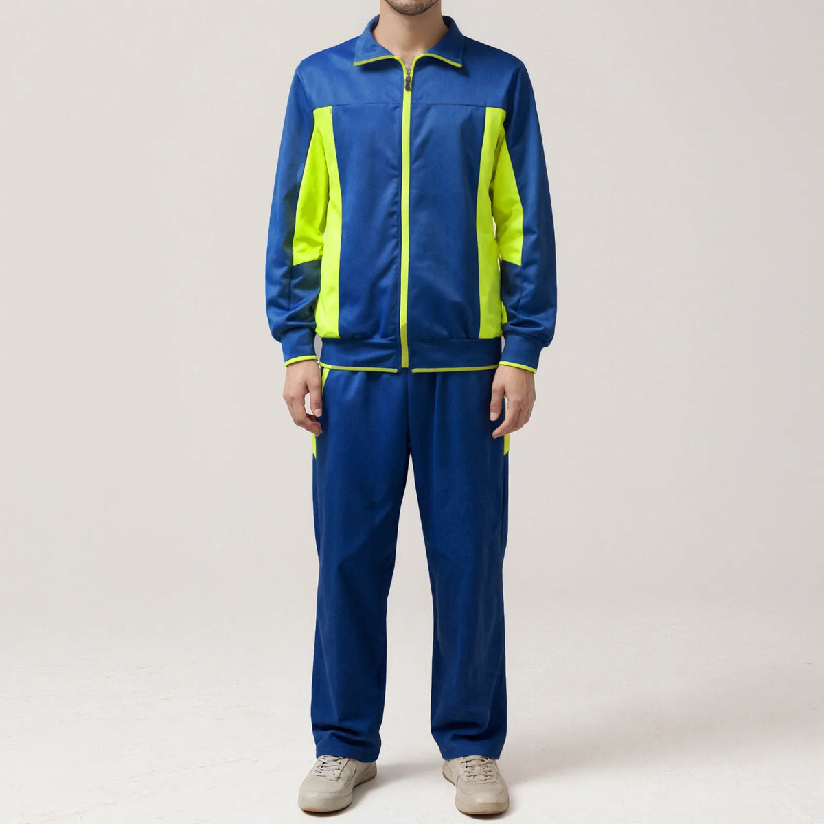 Oscar's Neon Stripe Fish Tracksuit